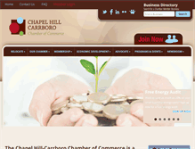Tablet Screenshot of carolinachamber.org